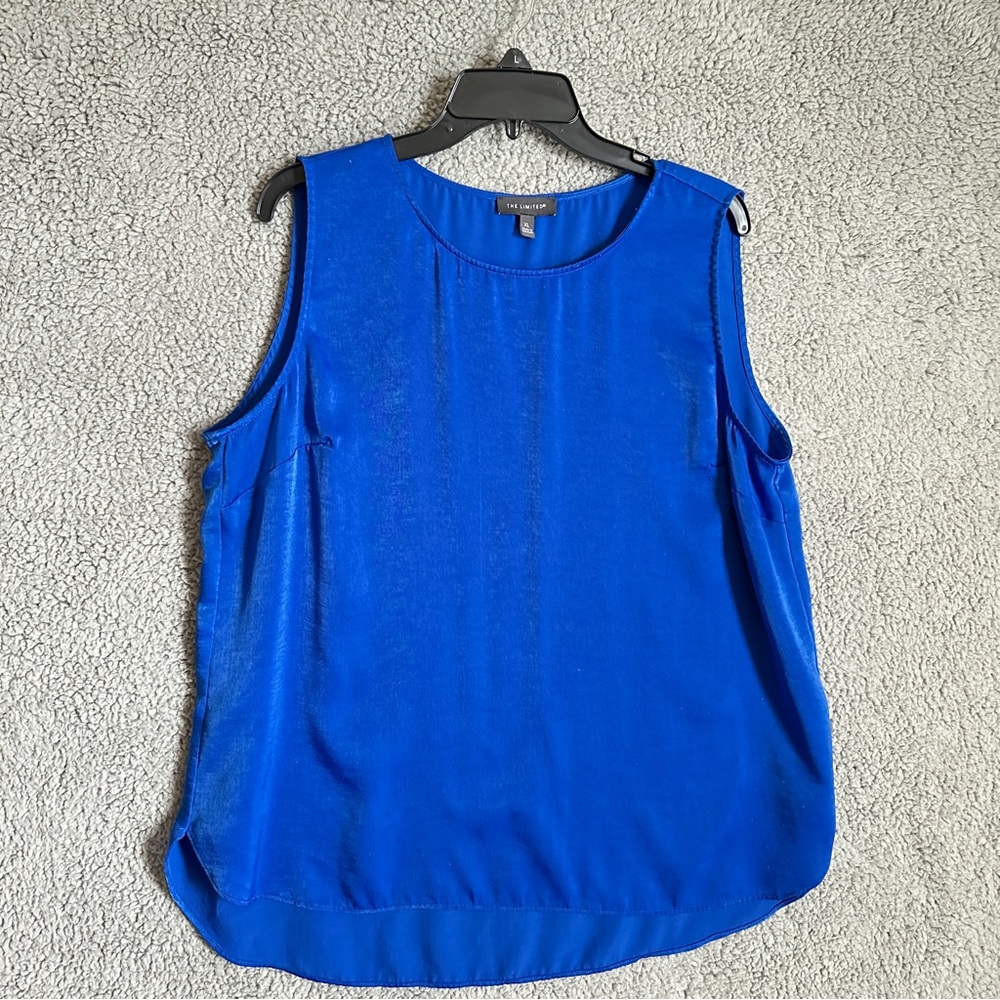 The Limited Women's Blue Sleeveless Top